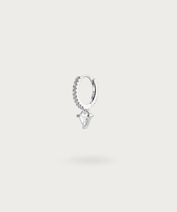 piercing orecchio argento 925 con zircone